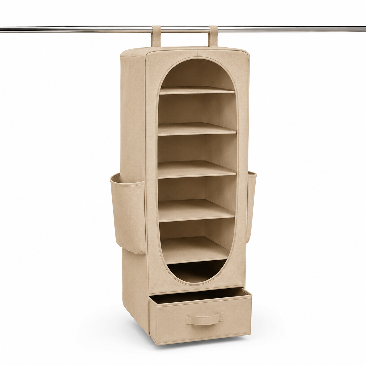 HaloHang Hanging Wardrobe Organizer