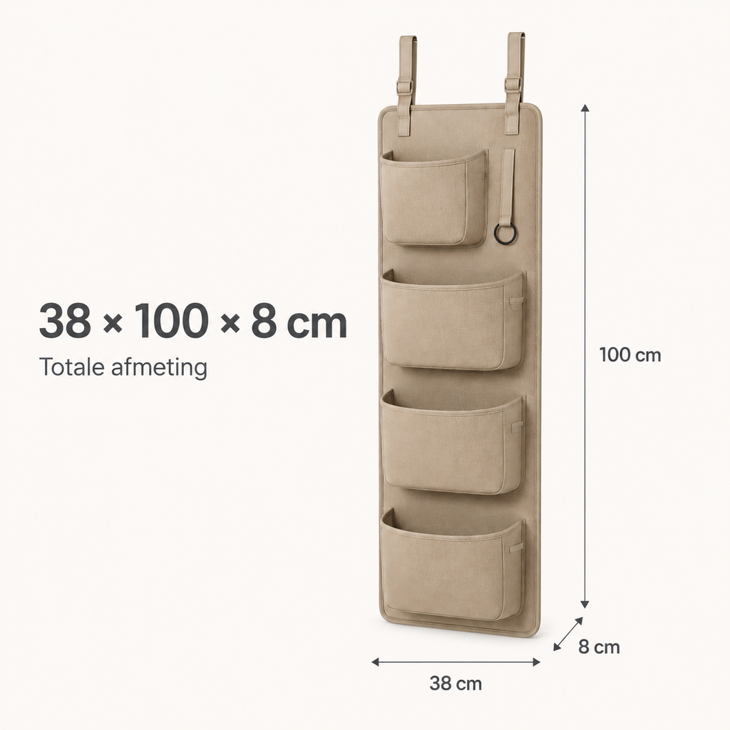 EntryLoop Door Organizer with Movable Pockets