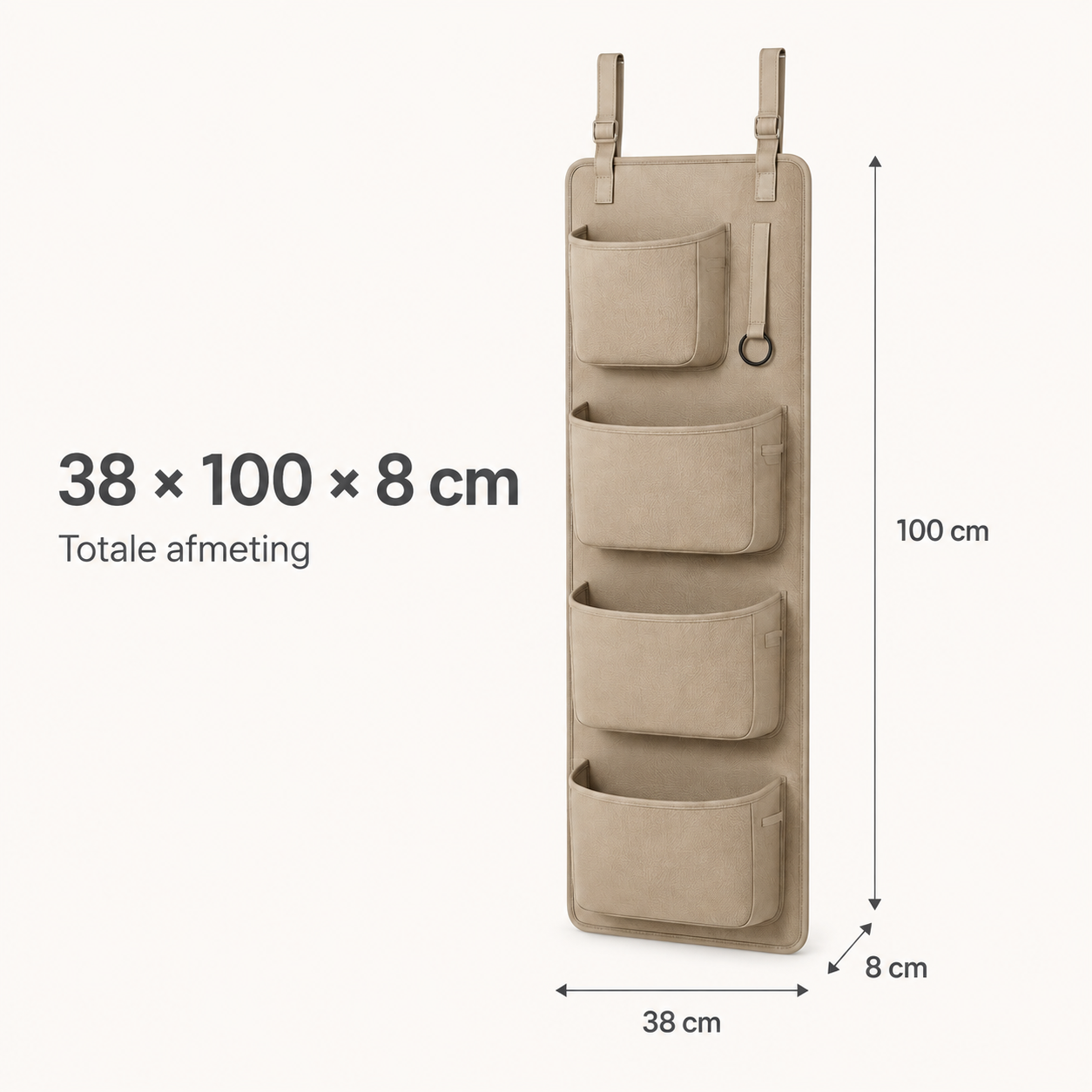 EntryLoop Door Organizer with Movable Pockets