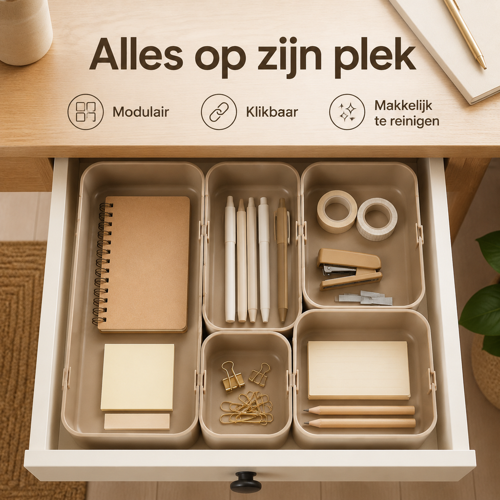 ArcTray Modular Organizer – 6 Piece Set
