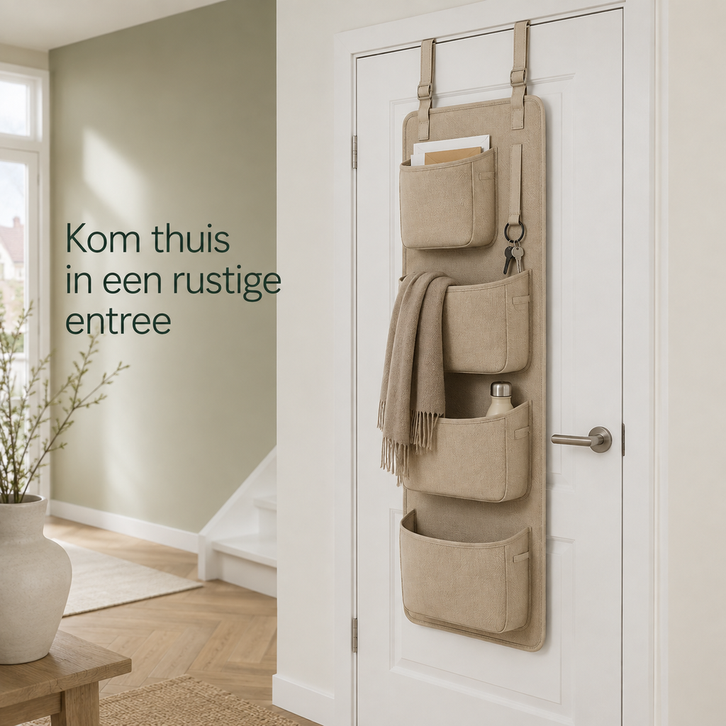 EntryLoop Door Organizer with Movable Pockets