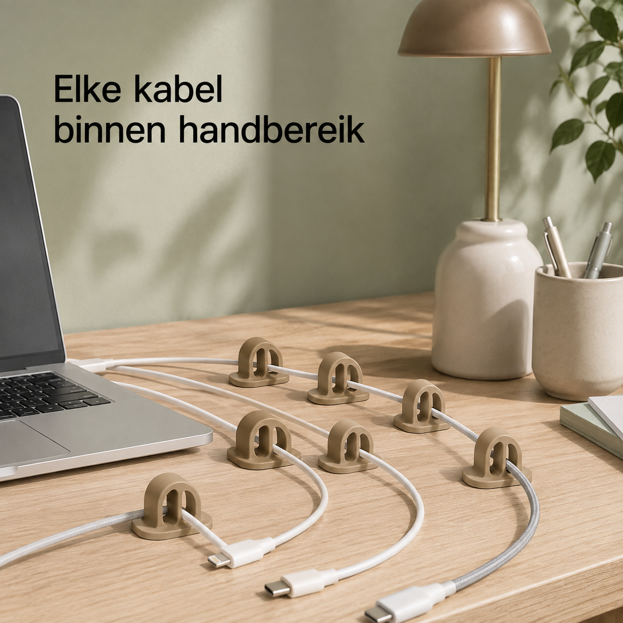 LoopDock Cable Organizer – 8 Piece Set