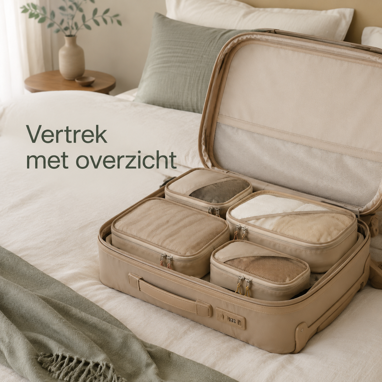 TidyCube Travel Organizer – 7 Piece Set