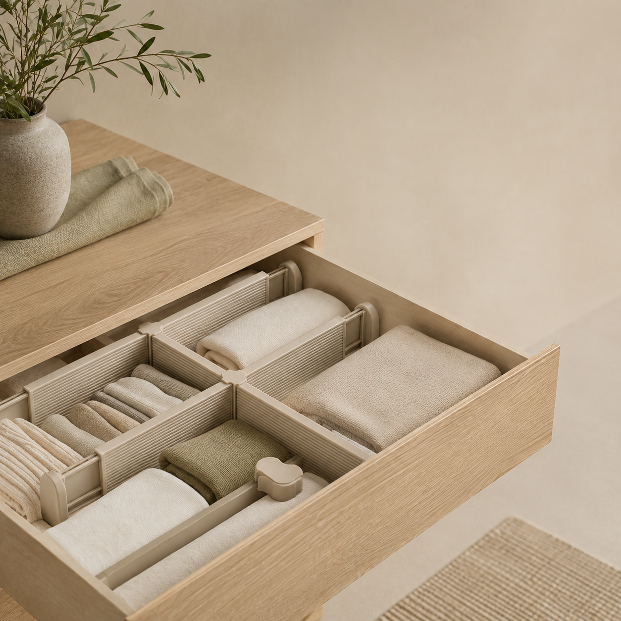 FlexGrid Adjustable Drawer Divider Set