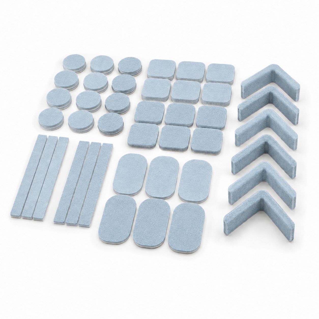 QuietStep Modular Felt Protection – 48 Piece Set