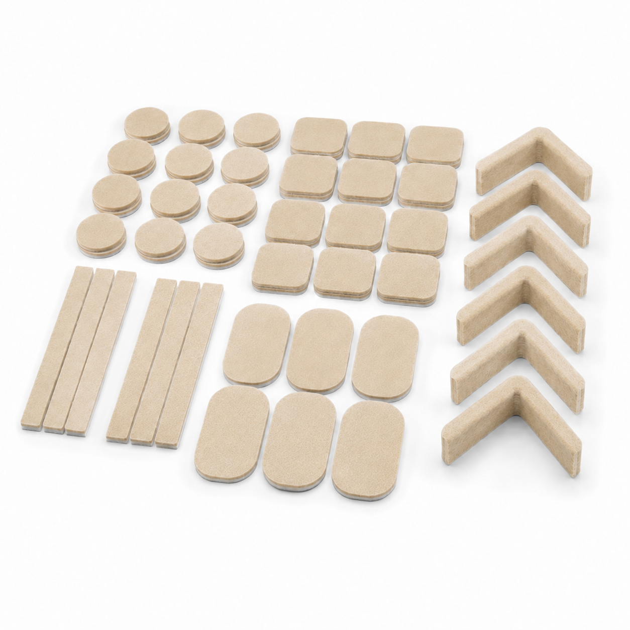 QuietStep Modular Felt Protection – 48 Piece Set