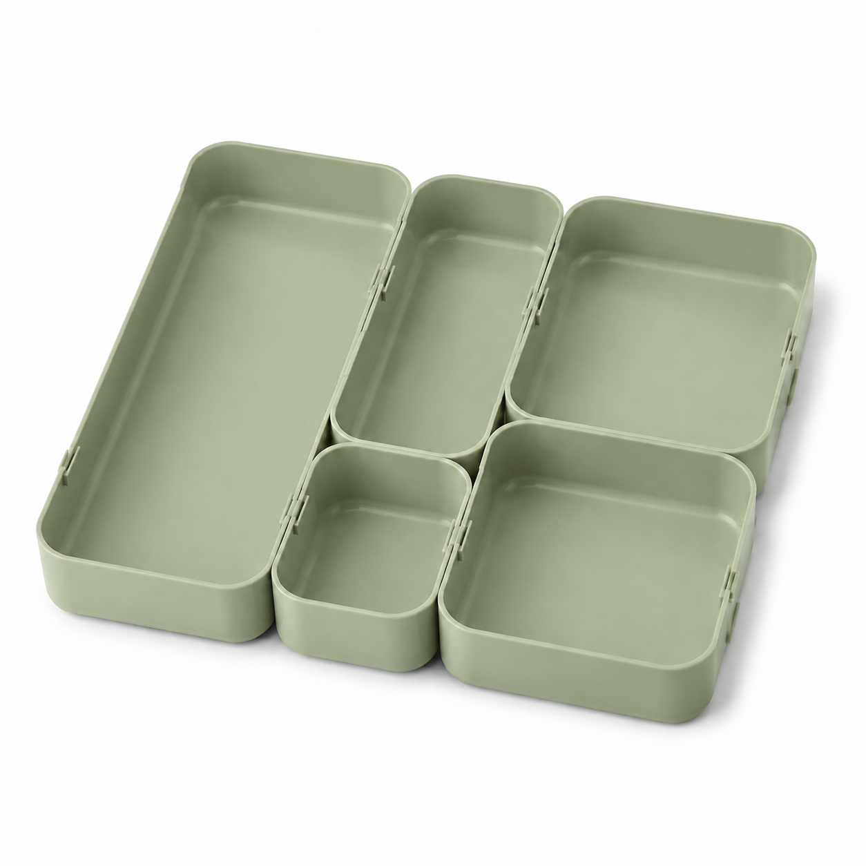 ArcTray Modular Organizer – 6 Piece Set