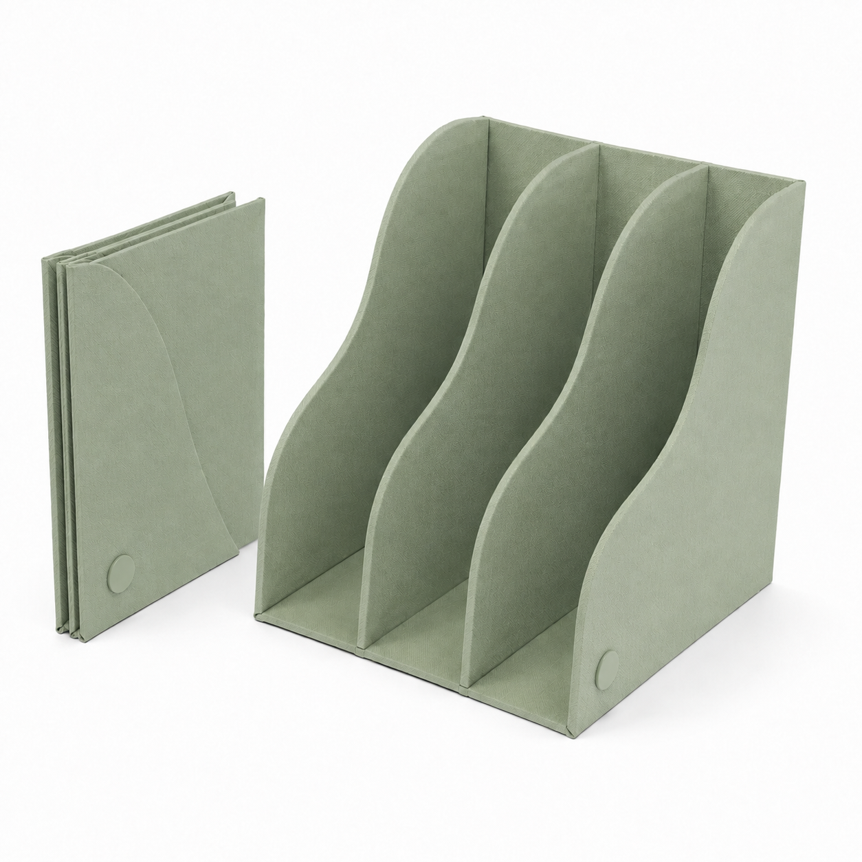 FoldFrame Folding Desktop File Holder
