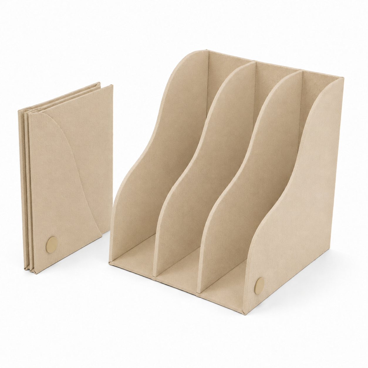 FoldFrame Folding Desktop File Holder
