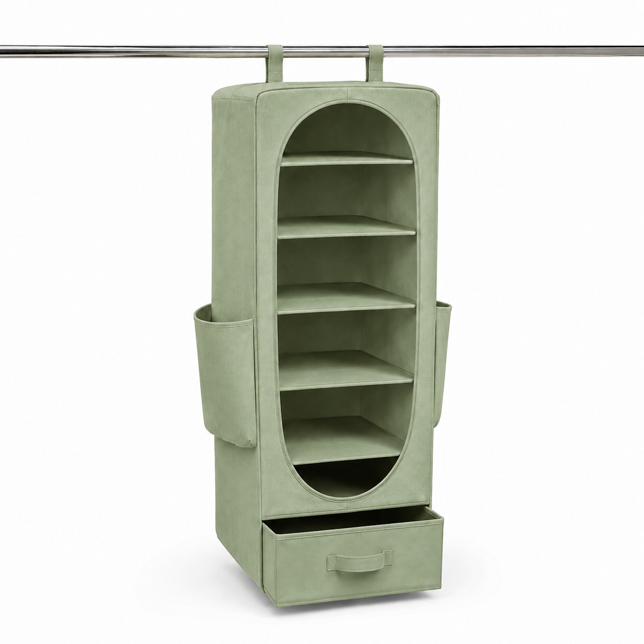 HaloHang Hanging Wardrobe Organizer