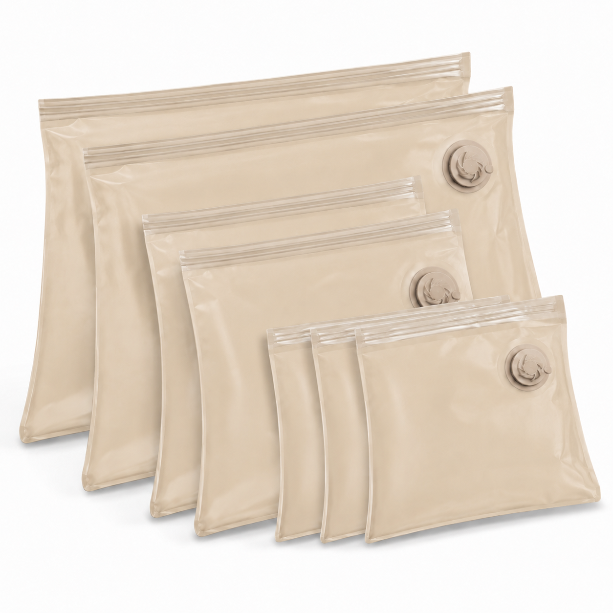 VelaVac Compression Bags – 8 Piece Set